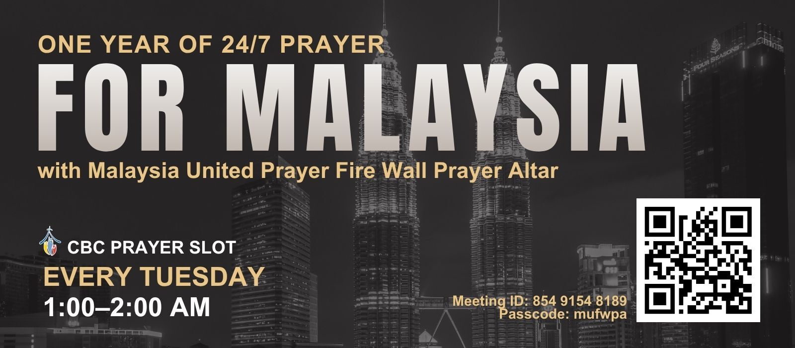 One Year of 24/7 Prayer for Malaysia